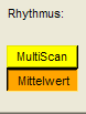 GUI-Ausschnitt Rhythmus MultiScan oder Mittelwert