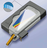 microparts-OEM-Modul in Durchsicht-Darstellung